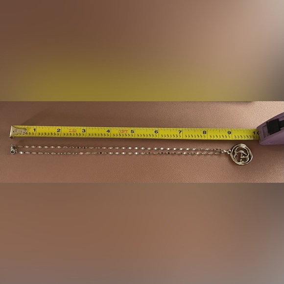 Upcycled Gucci Silver Pendant Necklace - Picture 3 of 4